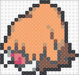 Piloswine Box Sprite - orange