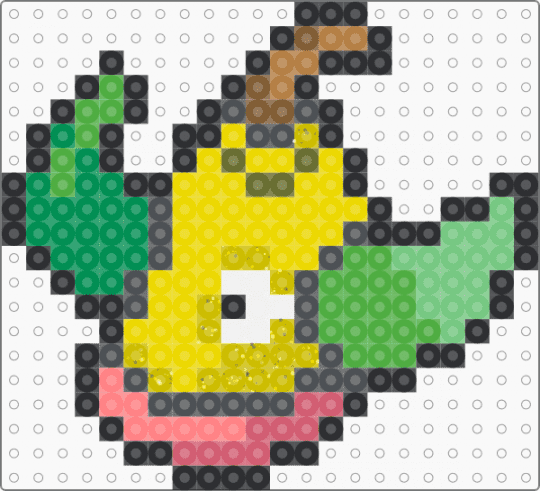 Weepinbell Box Sprite - weepinbell,pokemon,gray,yellow,green