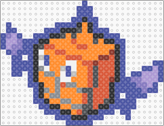 Frost Rotom Box Sprite - orange, purple