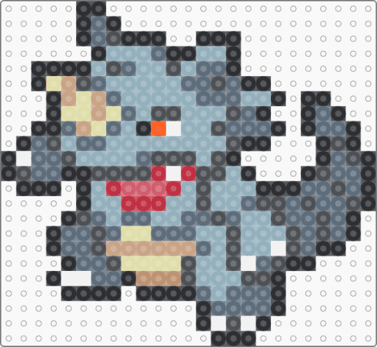 Rhydon Box Sprite - gray, light blue