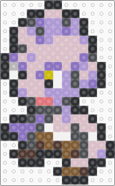 Tyrogue Box Sprite - gray,beige,pink,blue