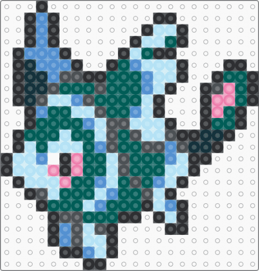 Lumineon Box Sprite - gray,light blue