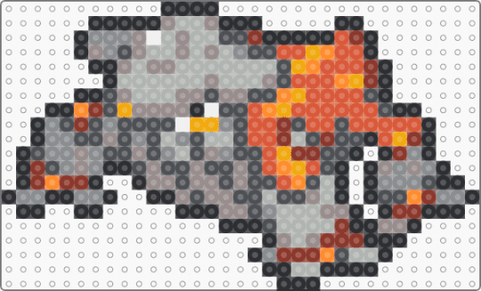 Heatran Box Sprite - gray