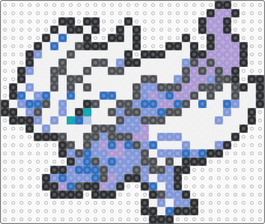 Reshiram Box Sprite - white,gray,light blue