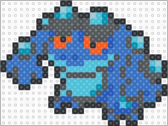 Seismitoad Box Sprite - gray,light blue,blue