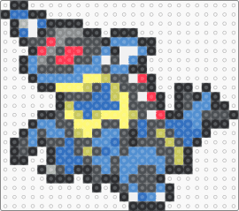 Armaldo Box Sprite - gray,blue,light blue