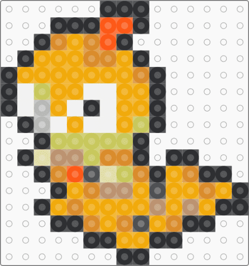 Scraggy Box Sprite - orange