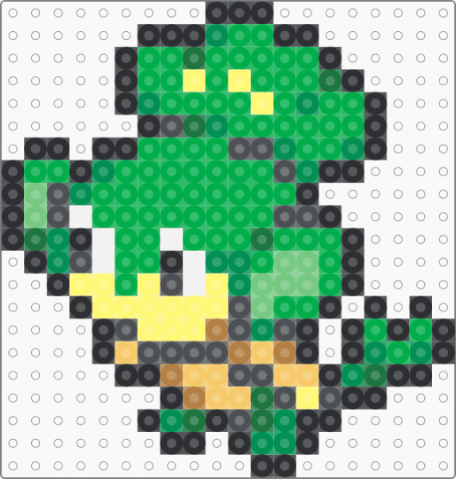 Pansage Box Sprite - green