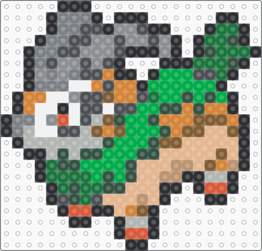 Gogoat Box Sprite - beige, gray, green