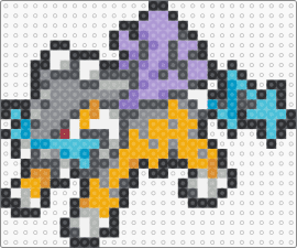 Raikou Box Sprite - gray,orange