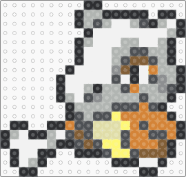 Cubone Box Sprite - gray,beige