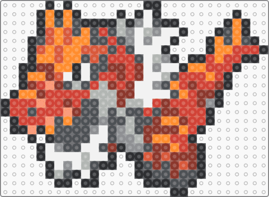 Tyrantrum Box Sprite - fossil, gen6, gray, kalos, pokemon, red