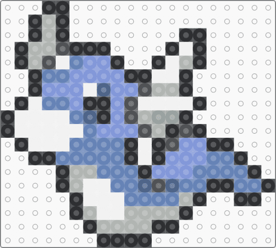 Dratini Box Sprite - blue, light blue