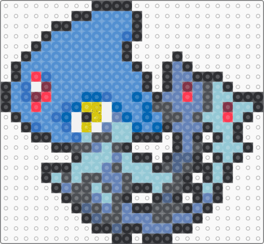 Azelf Box Sprite - blue, gray, light blue