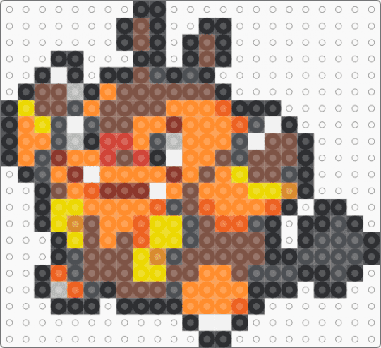 Pignite Box Sprite - gray,orange,tan