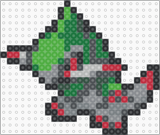 Fraxure Box Sprite - gray,green