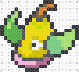 Weepinbell Box Sprite - weepinbell,pokemon,gaming,character,yellow,green