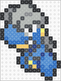 Bagon Box Sprite - gray,blue