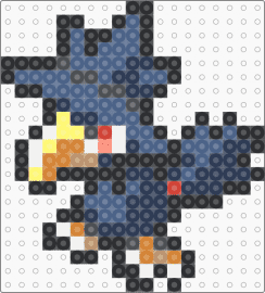 Murkrow Box Sprite - blue,purple
