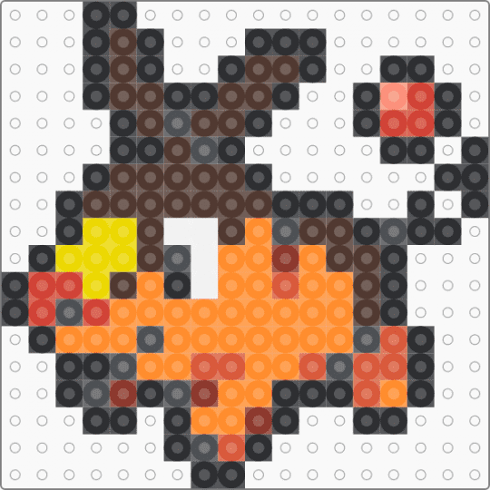 Tepig Box Sprite - brown, orange