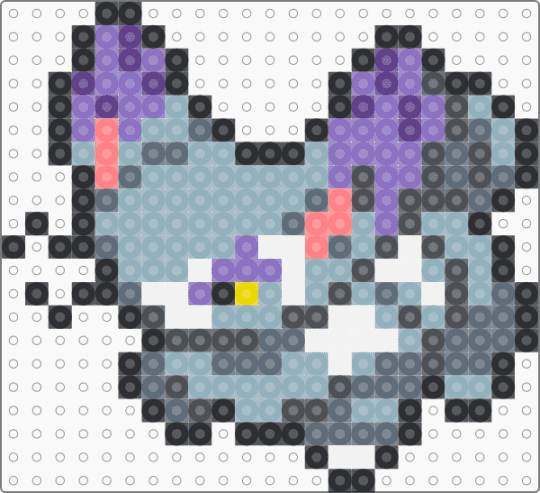 Purugly Box Sprite - gray,blue,light blue