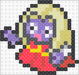 Jynx Box Sprite - jynx,pokemon,gaming,character,red,purple,yellow