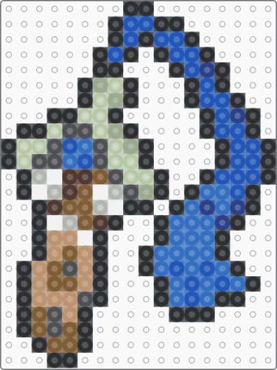 Honedge Box Sprite - beige,blue