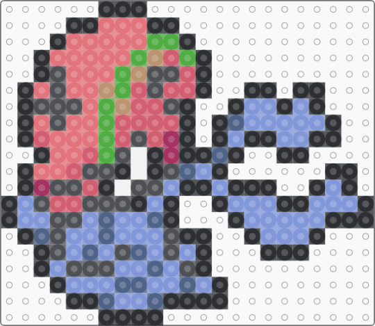 Accelgor Box Sprite - gray,red,light blue