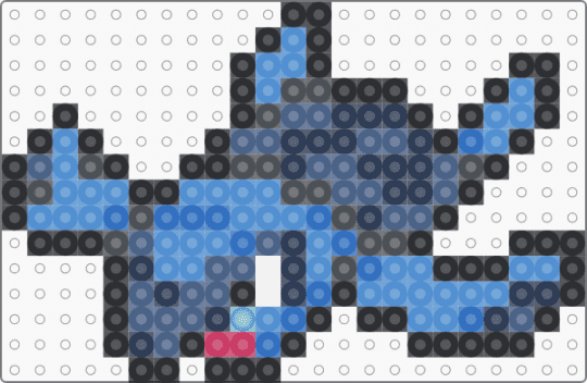 Tirtouga Box Sprite - light blue,blue,purple