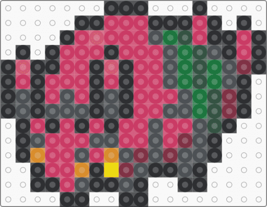 Venipede Box Sprite - gray,pink
