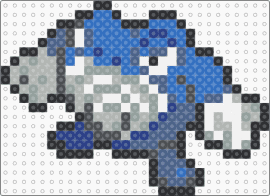 Poliwrath Box Sprite - blue