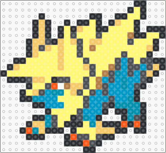 Mega Manectirc Box Sprite - gray, yellow