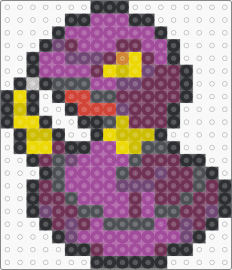 Ekans Box Sprite - ekans,pokemon,snake,character,gaming,charm,purple