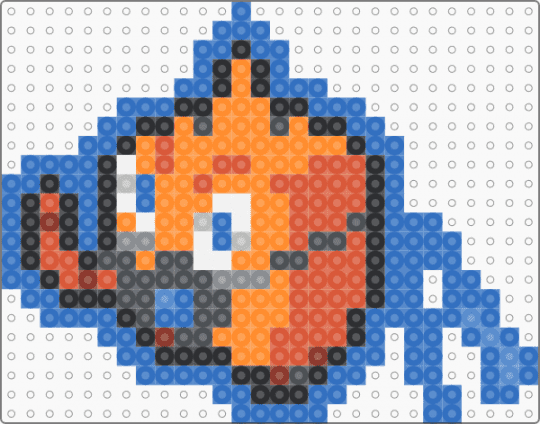 Wash Rotom Box Sprite - blue, orange, red