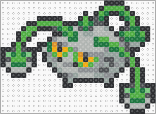 Ferrothorn Box Sprite - gray,beige,green