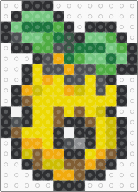 Sunkern Box Sprite - green,yellow