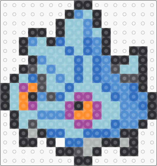 Bergmite Box Sprite - light blue,blue