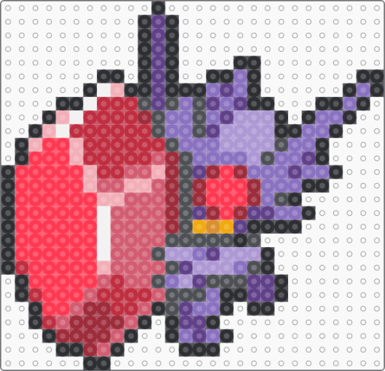 Mega Sableye Box Sprite - red,blue