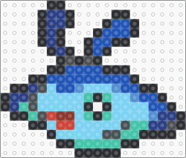 Mantyke Box Sprite - light blue,blue