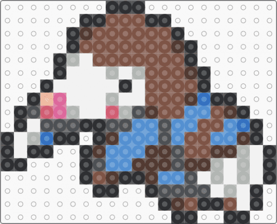 Drilbur Box Sprite - brown,light blue,colorful
