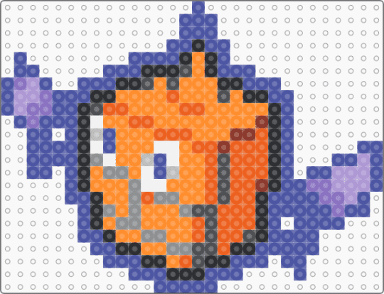 Frost Rotom Box Sprite - orange,purple
