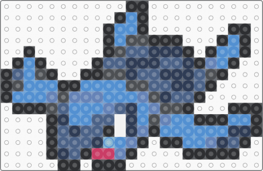 Tirtouga Box Sprite - blue, light blue, purple