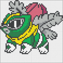 Poke Ranger Green - bulbasaur,pokemon,power rangers