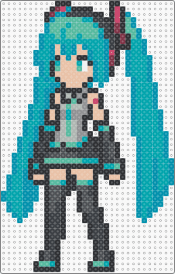 Hatsune Miku - teal