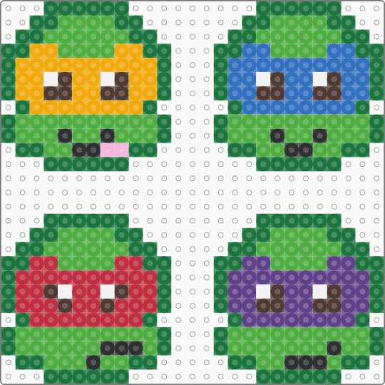 TMNT Keys - green