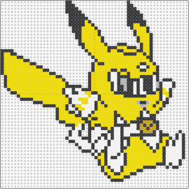 Poke Ranger Yellow - pikachu,pokemon,power rangers