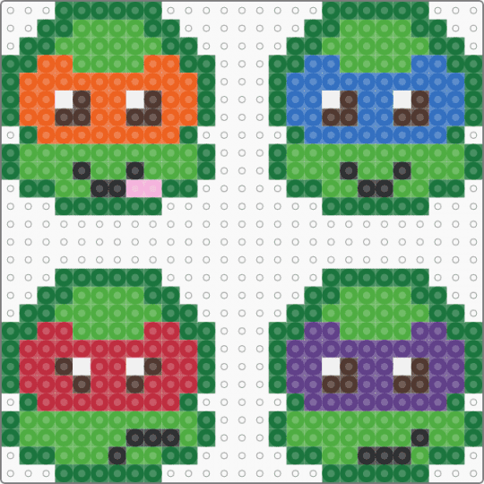 TMNT Keys - green