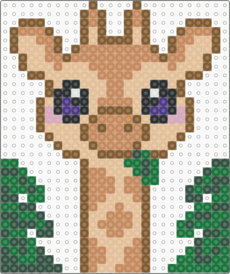 Cute Giraffe - giraffe,cute,eat,animal,mammal,safari,tan,beige