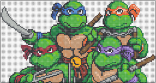 Turtles - beige, green, tan, teenage mutant ninja turtles, tmnt