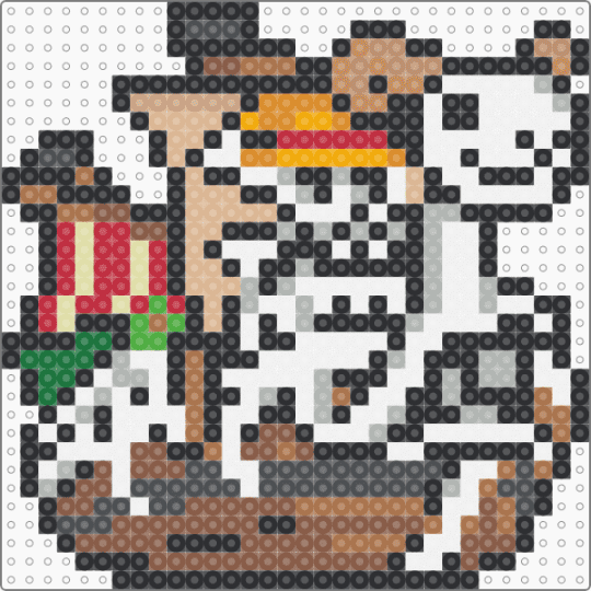Going Merry Ship - going merry,one piece,ship,pirate,disney,anime,cartoon,black,beige,gray,tan